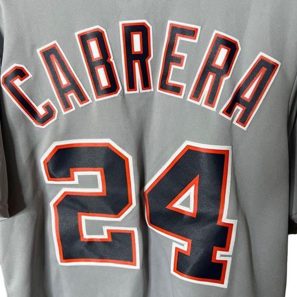 2012 Majestic Detroit Tiger Cabrera World Series Jersey Medium - Picture 4 of 5
